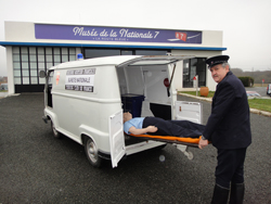 Estafette secours routier